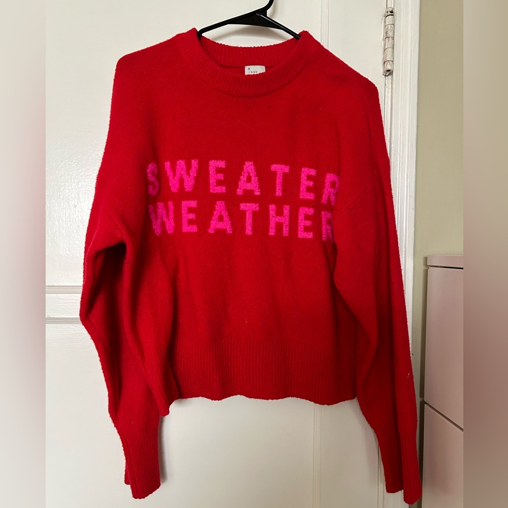 Red Sweater